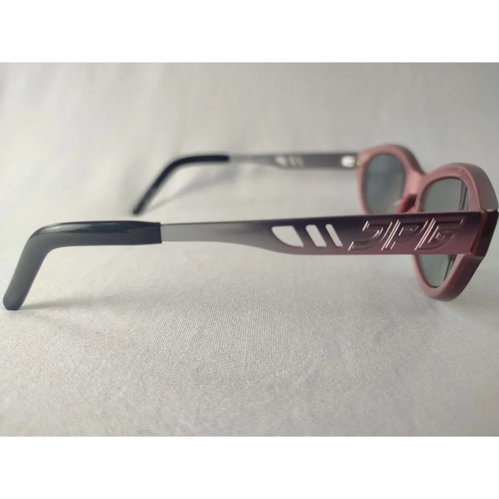 Vintage Jean Paul Gaultier 58-7204 Burgundy Purple‎ Mirror Sunglasses Japan Mint